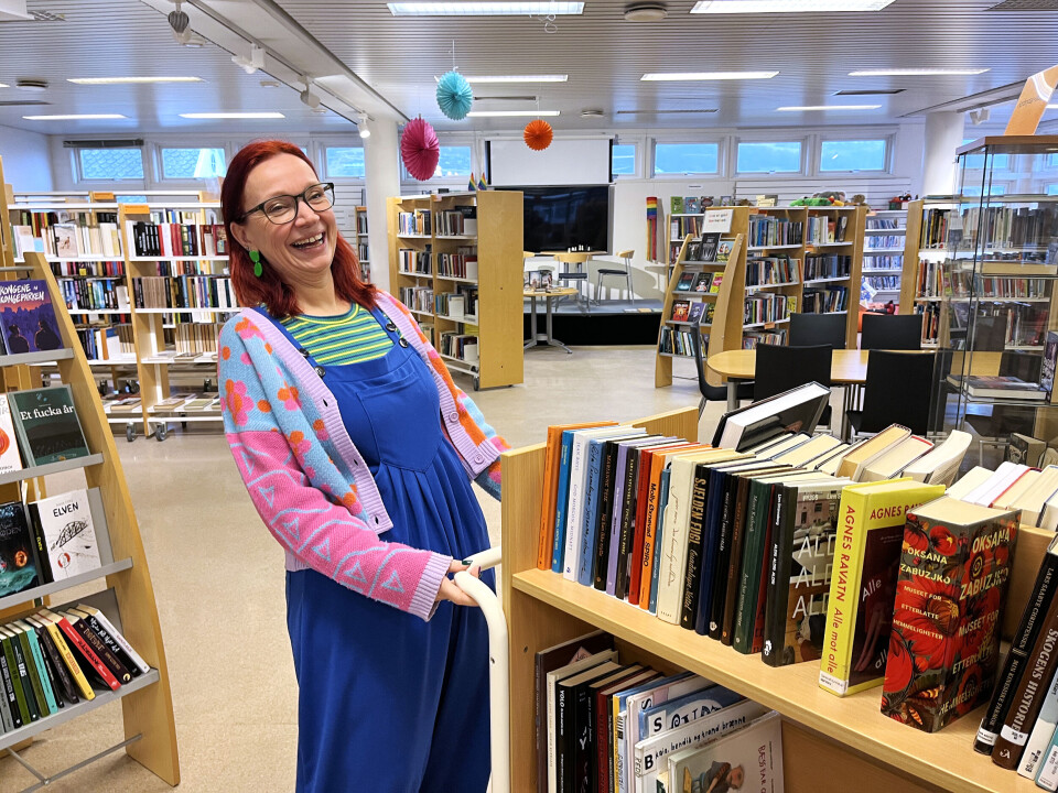 Låtten er aldri langt vekke hjå biblioteksjef Ragna Helene Soldal.