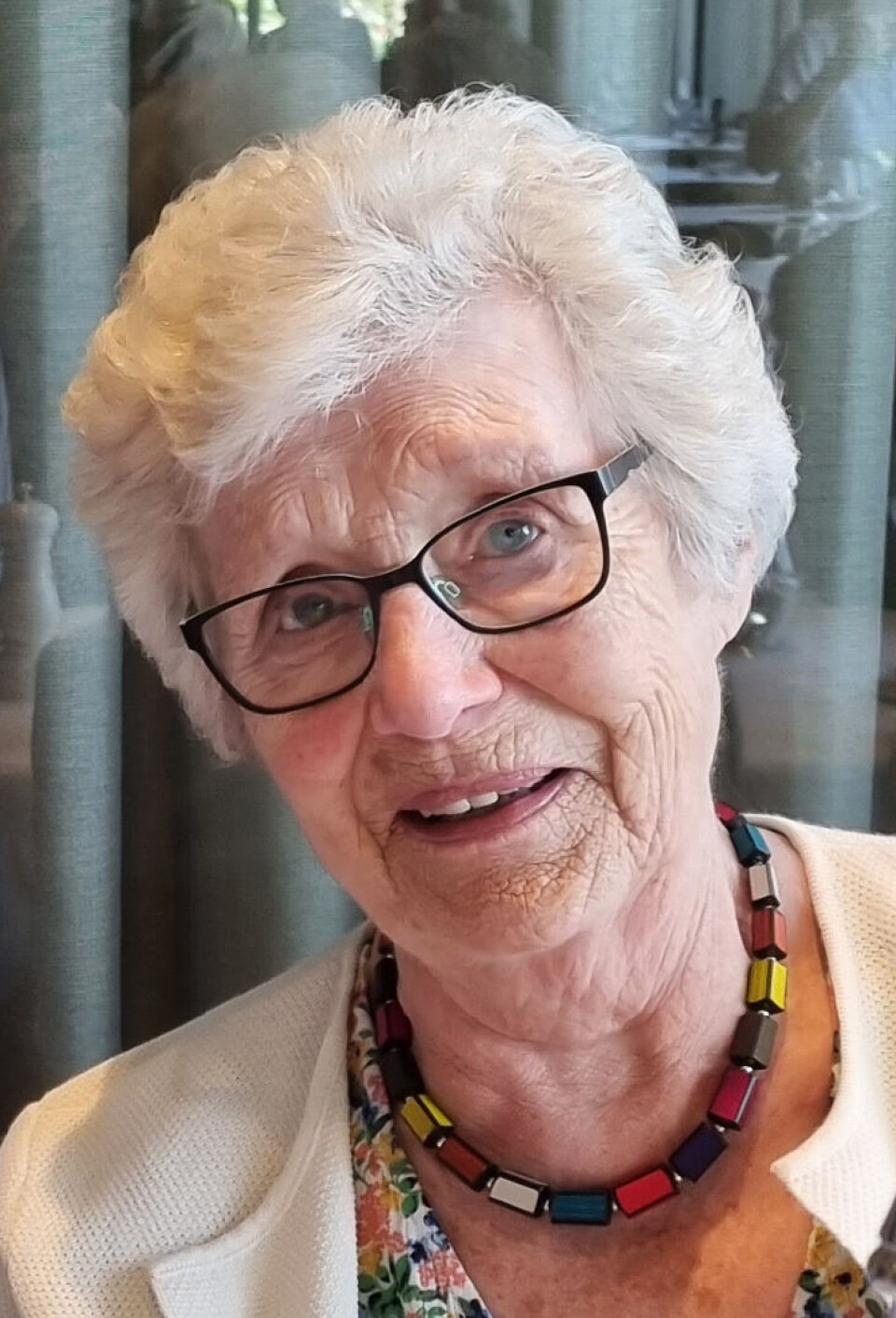 Spreke og flotte tante Maria fyller 90 år 4. juni. Heile slekta gler seg til feiring.