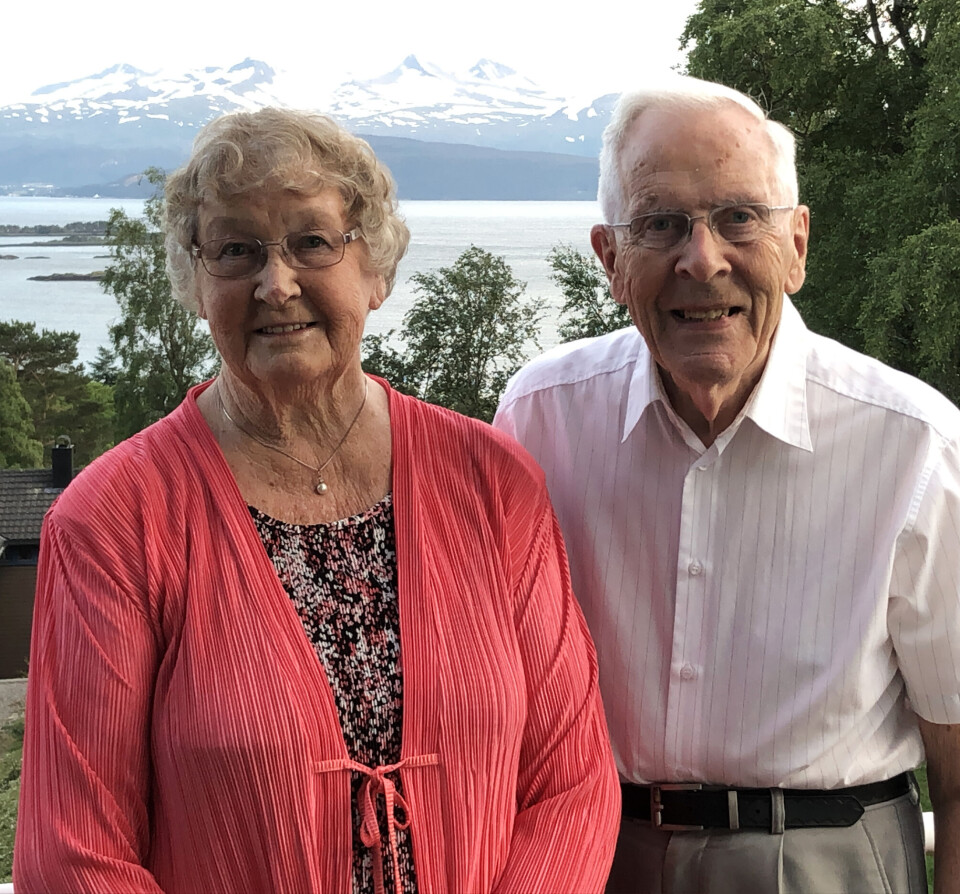 Me gratulerer våre kjære foreldre Aud og Hans Kleven i Norheimsund med 65-årsbryllaupsdag onsdag 25. juni. Kjærlege helsingar frå Øyvind, Liv og Helge med familiar.
