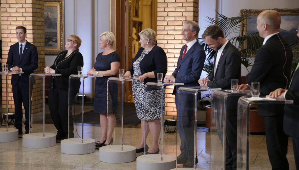 Den tradisjonelle partileiardebatten skjer seint på kvelden.
