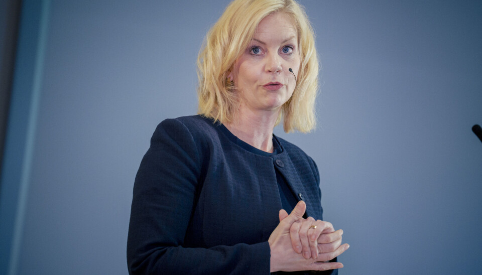 Forskings- og høgare utdanningsminister Sigrun Aasland (Ap).