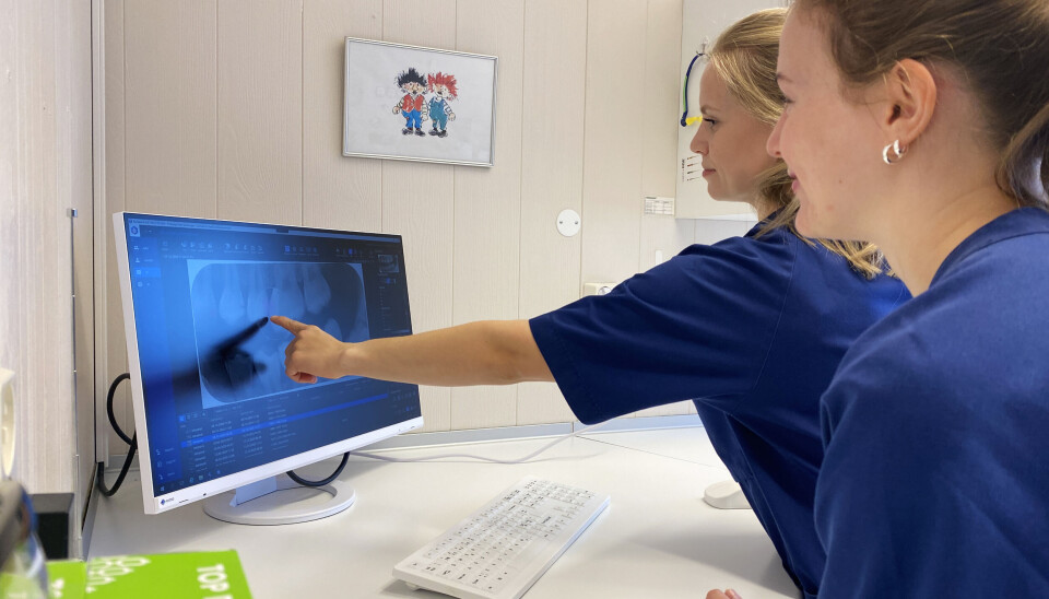 Får KI-hjelp på tannklinikken